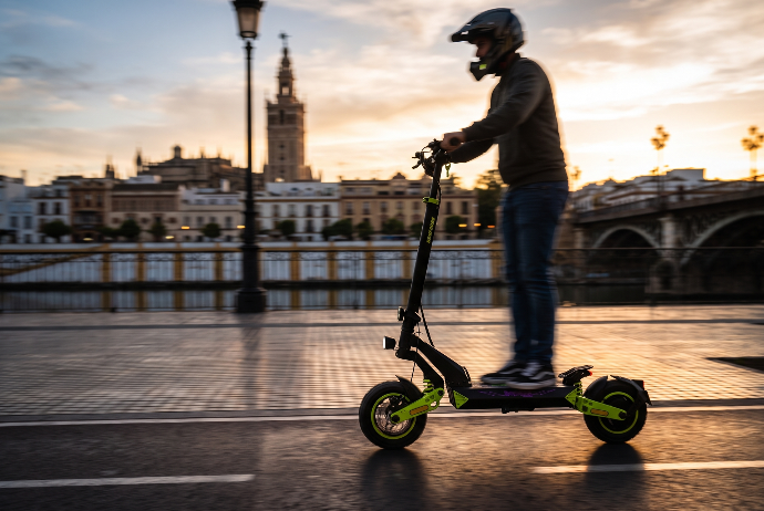 Patinete eléctrico Kamikaze K1 Max Tokyo Drift doble motor y rueda de 11 pulgadas
