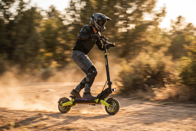 Patinete eléctrico Kamikaze K1 Max Tokyo Drift con frenos hidráulicos y suspensión