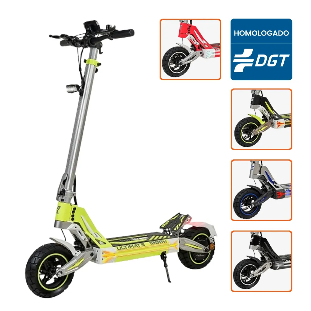 Patinete Eléctrico Ecoxtrem M41 Tank