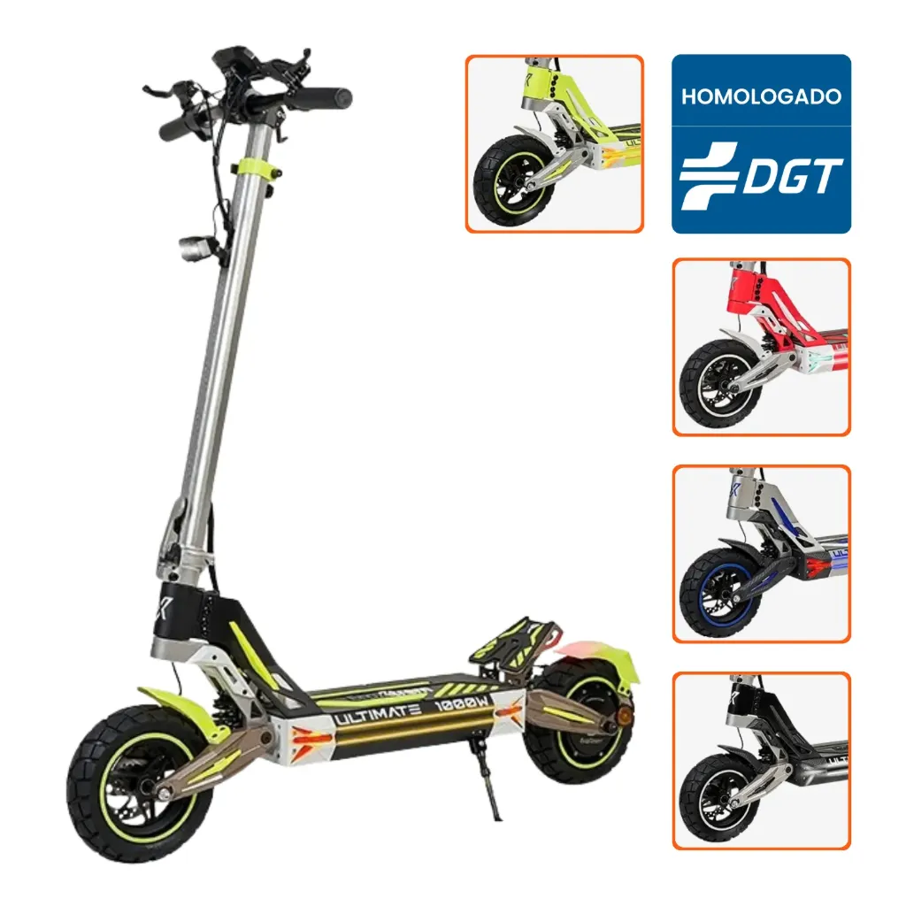 Patinete Eléctrico Ecoxtrem M41 Tank
