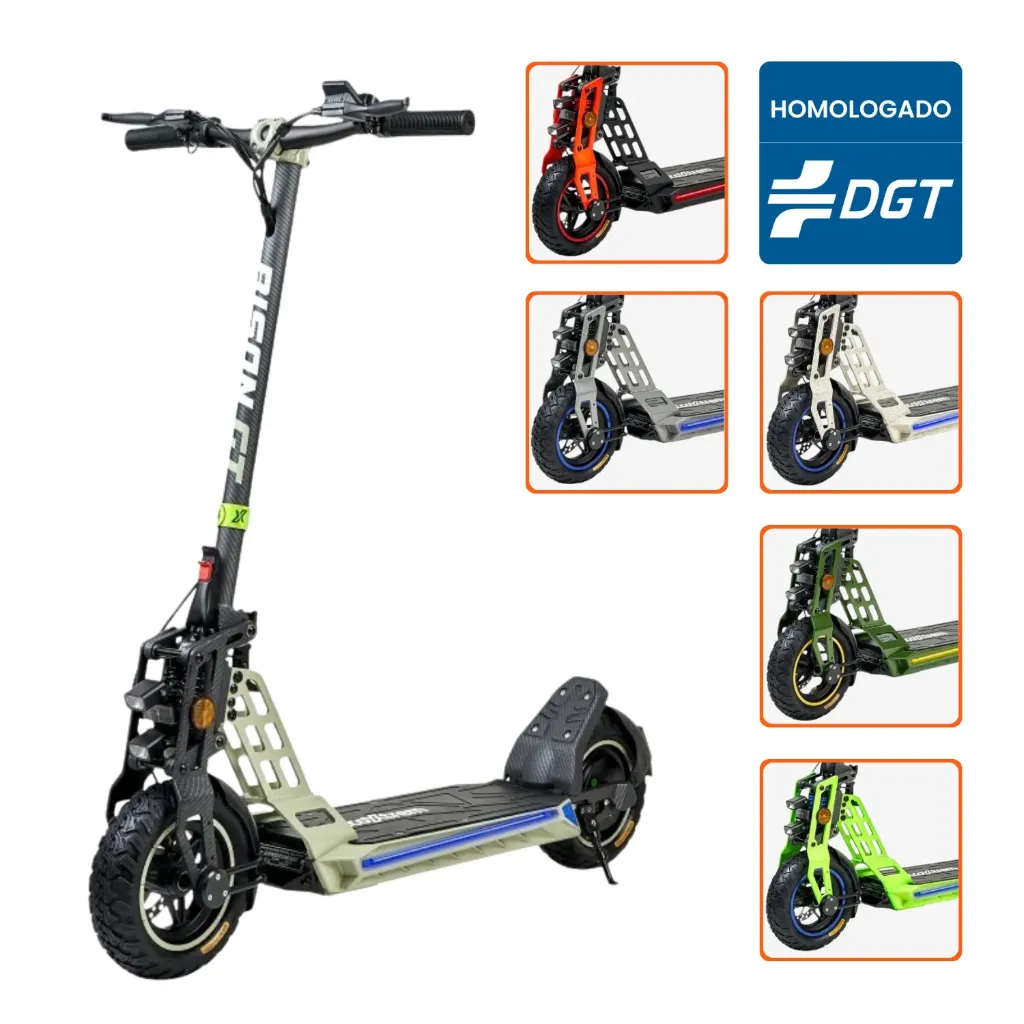 Patinete Eléctrico Ecoxtrem Bison GT