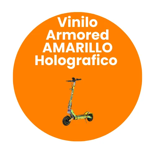 Vinilo Ecoxtrem M41 Tank / Armored AMARILLO Holografico REDBULL