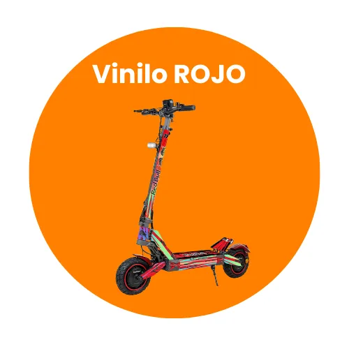 Vinilo Ecoxtrem M41 Tank / Armored ROJO Holografico REDBULL