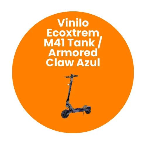 Vinilo Ecoxtrem M41 Tank / Armored Claw Azul