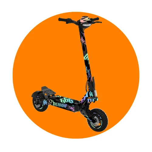 Vinilo Kukirin G4 DEMON Holográfico