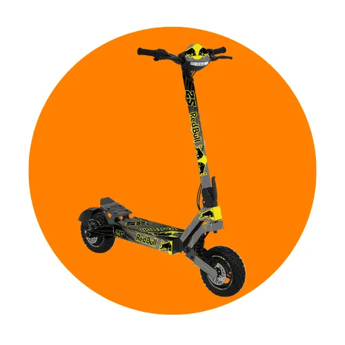 Vinilo Kukirin G4 CLAW Amarillo Fluor