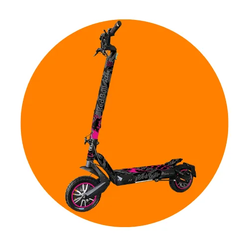 Vinilo con Base Smartgyro Dual Max 2 Competition PINK (base incluida)