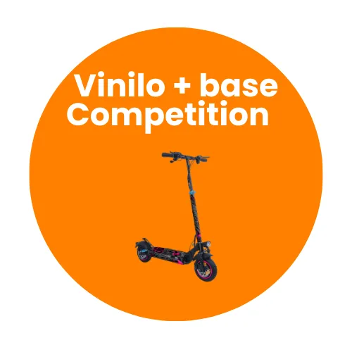 Vinilo + base Competition PINK para Smartgyro Rockway/ Speedway y Crossover (base incluida)