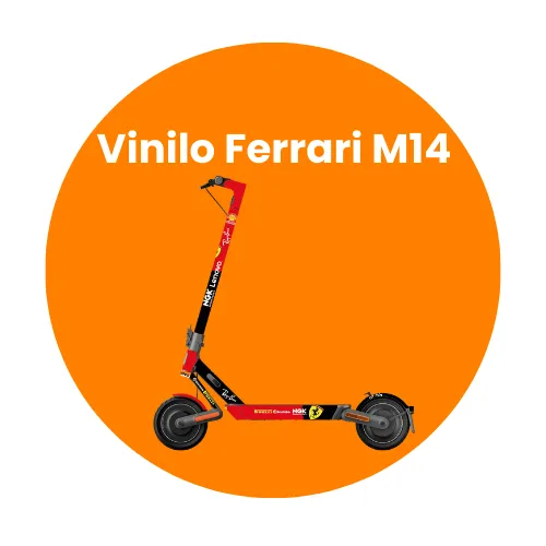 Vinilo Ferrari con base antideslizante para Xiaomi MI4 ULTRA
