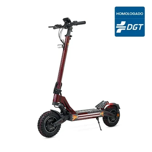 Patinete Eléctrico Ecoxtrem M41 Tank Armored Dual (Rojo)