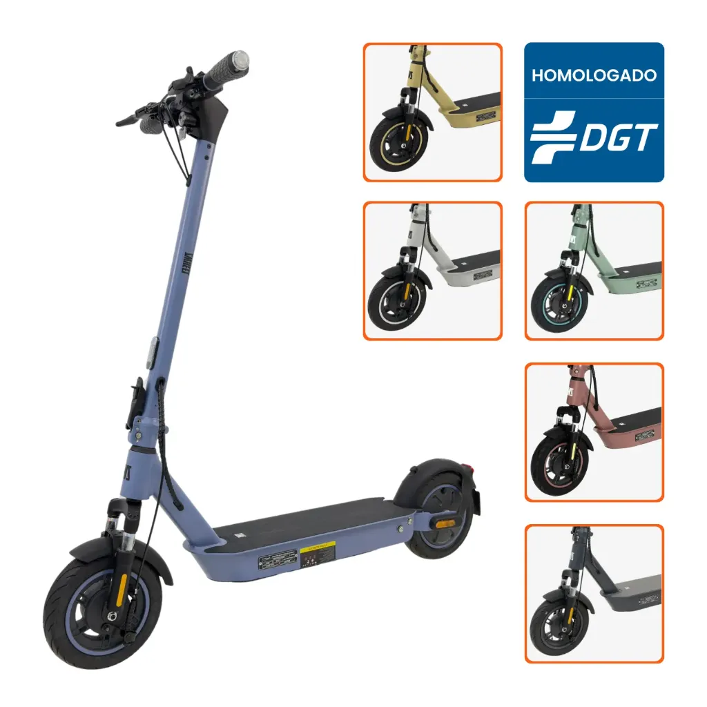 Patinete Eléctrico Zwheel ZFox Max (Azul)
