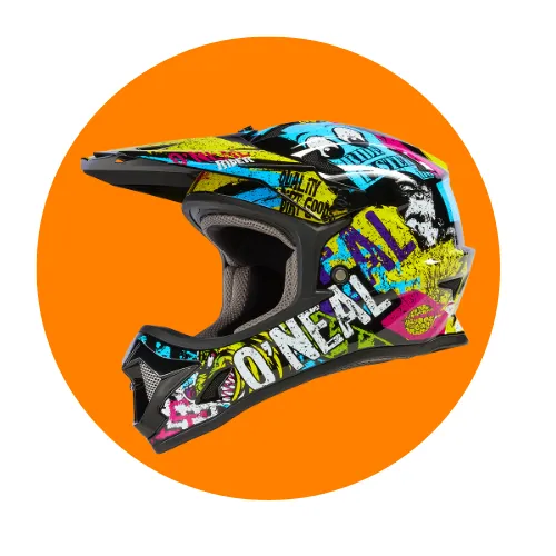 Oneal Sonus Youth Helmet Riot Multi