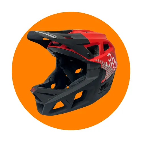 [B2B-CASC24] Casco Integral - Rojo L