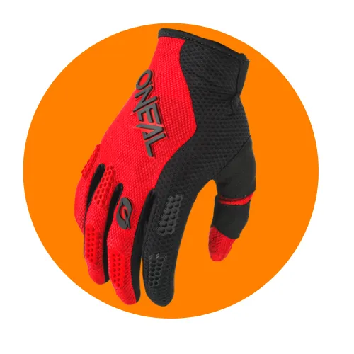 Oneal Element Youth Glove Racewear Black/Red