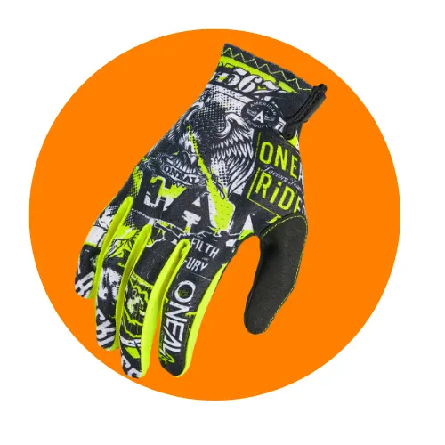 Oneal Matrix Youth Glove Attack Black/Neon