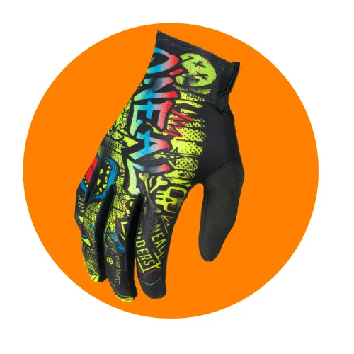 Oneal Matrix Youth Glove Rancid Black/Neon