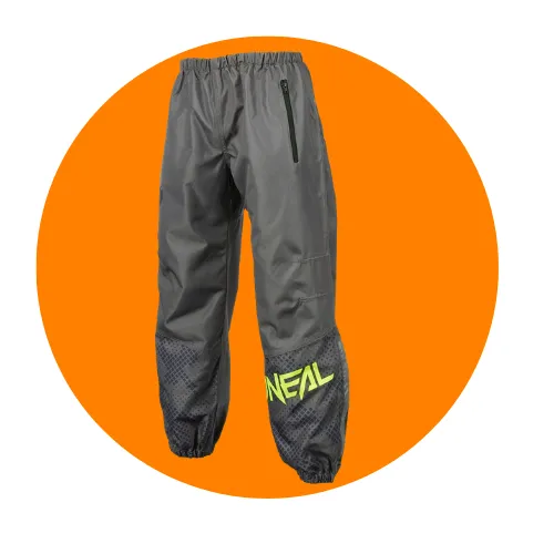 Oneal Shore Rain Pants Gray/Neon