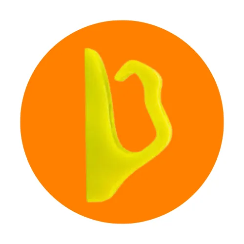 Gancho de plástico - Xiaomi V2 Amarillo