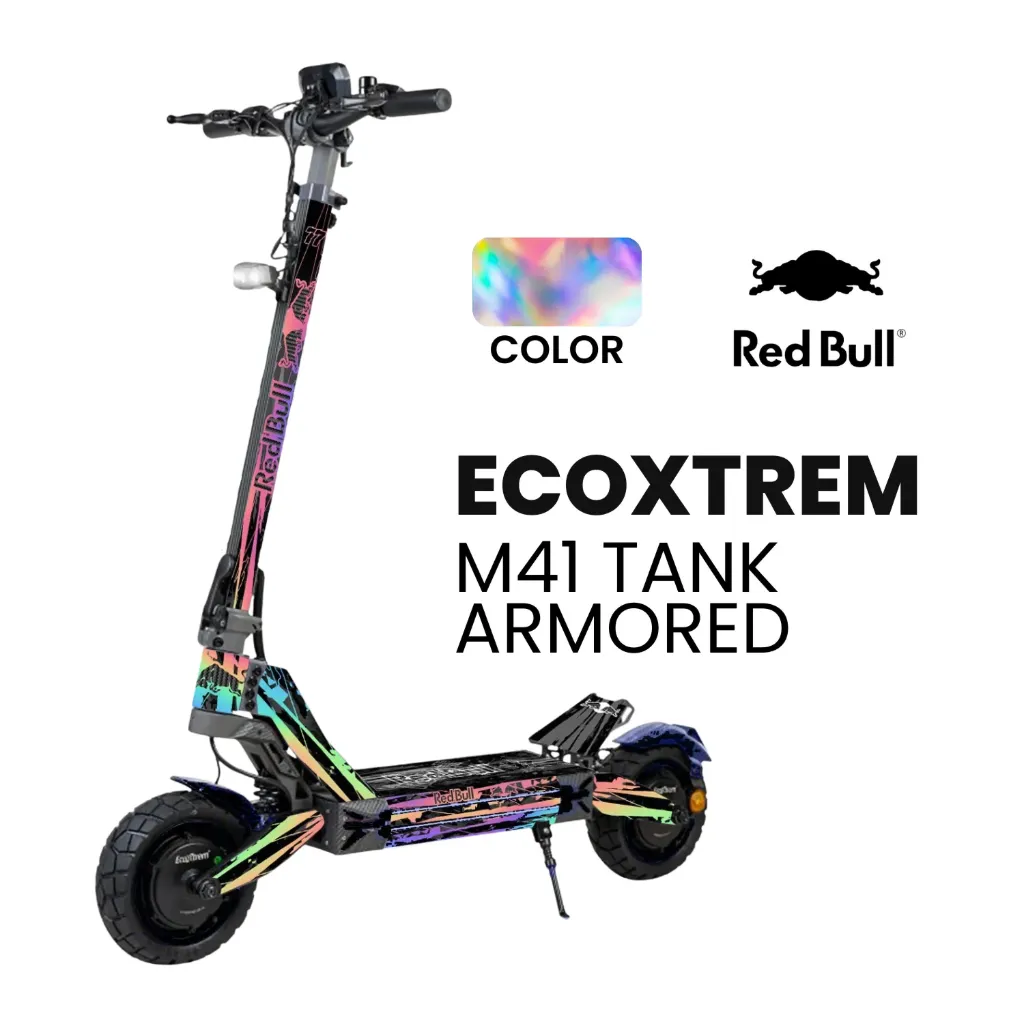 Vinilo Ecoxtrem M41 Tank / Armored Holografico REDBULL
