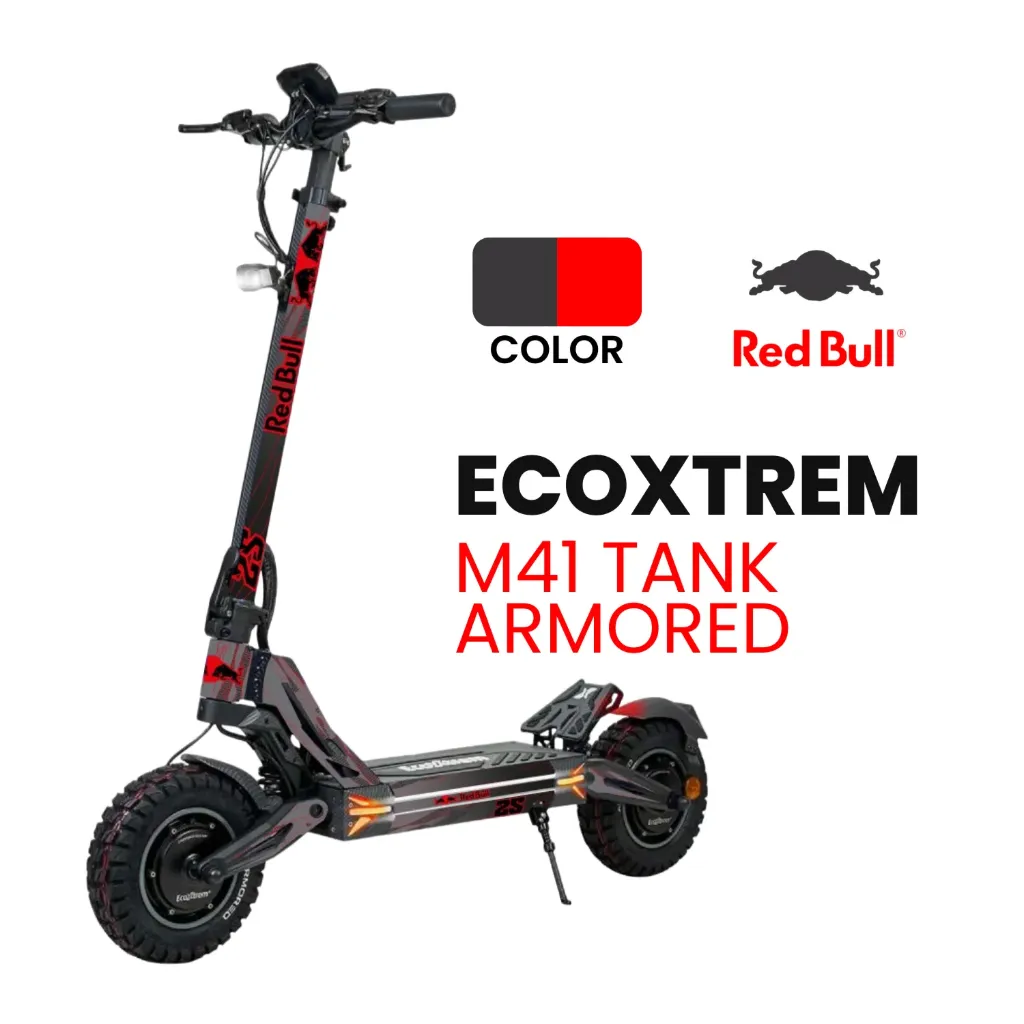 Vinilo Ecoxtrem M41 Tank / Armored Claw Rojo