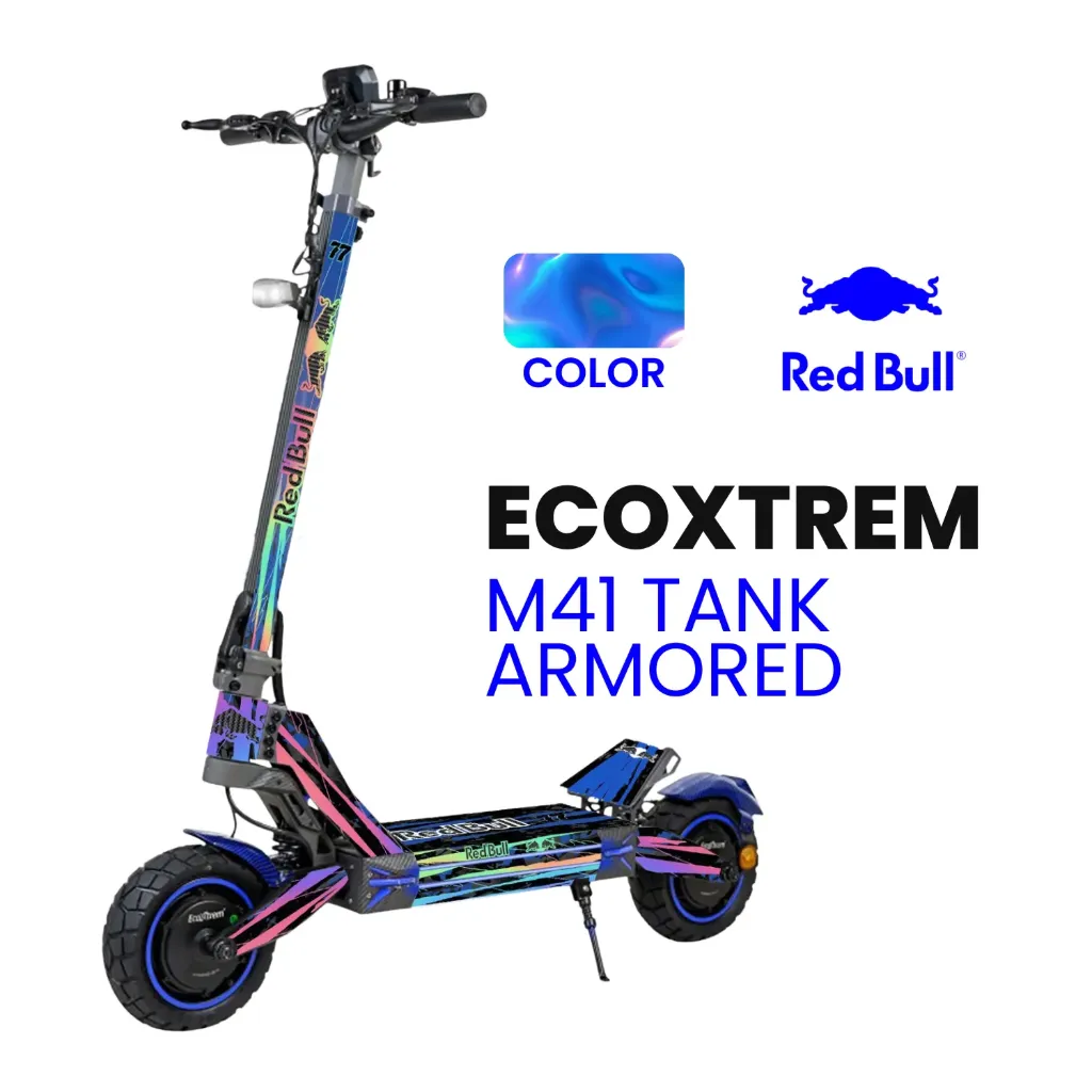 Vinilo Ecoxtrem M41 Tank / Armored AZUL Holografico REDBULL (M41 Tank)
