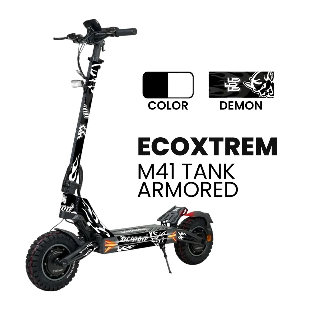 Vinilo Ecoxtrem M41 Tank/ Armored DEMON Blanco