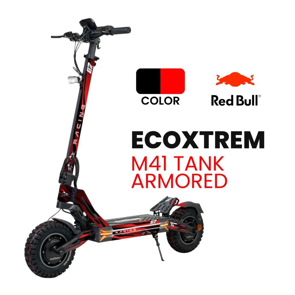 Vinilo Ecoxtrem M41 Tank / Armored RedBull RACING Rojo