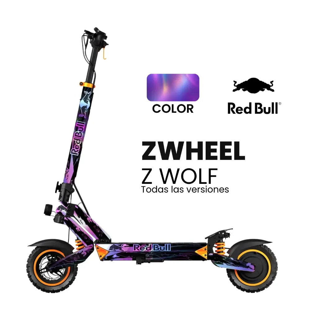 Vinilo ZWheel ZWolf Redbull