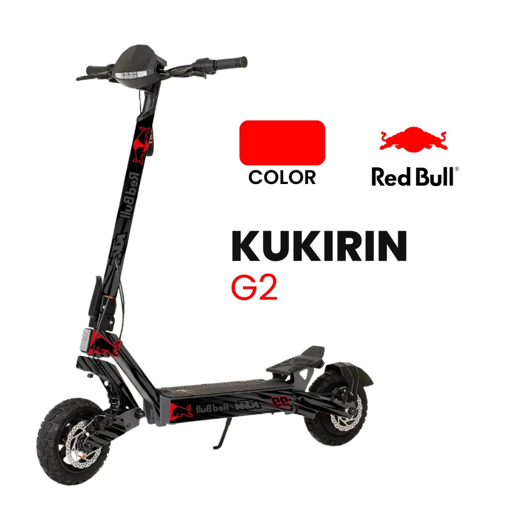 Vinilo Kukirin G2 Competition 2.0 Rojo Fluor