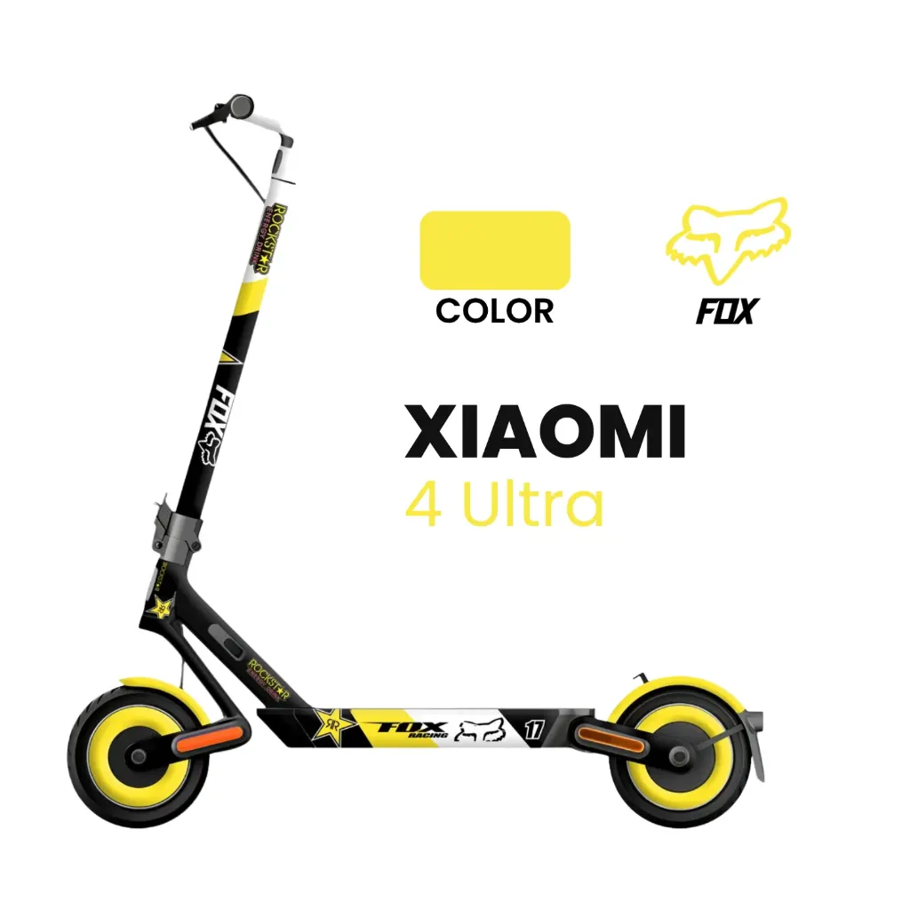 Vinilo Fox amarillo para Xiaomi 4 Ultra
