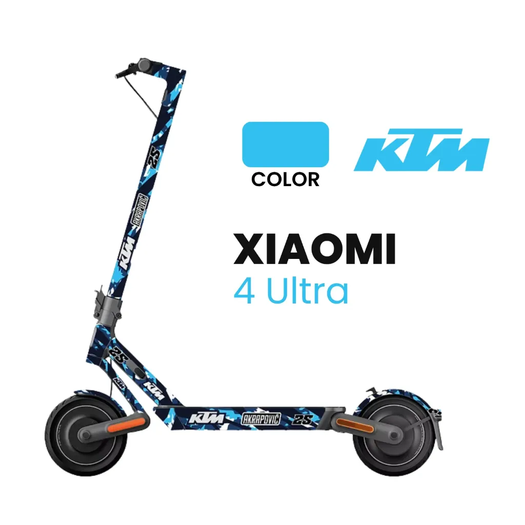 Vinilo KTM Blue para Xiaomi 4 Ultra