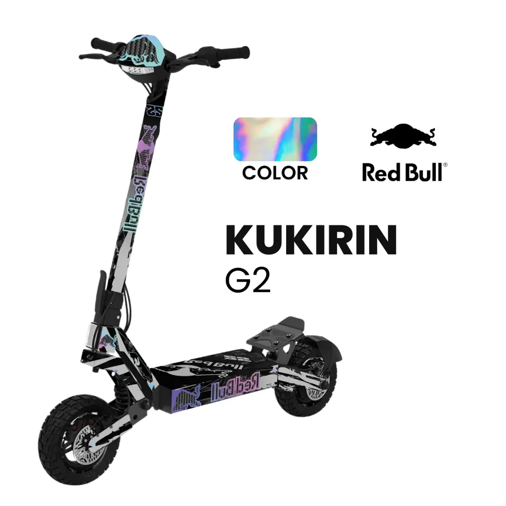 Vinilo Kukirin G2 REDBULL Holográfico
