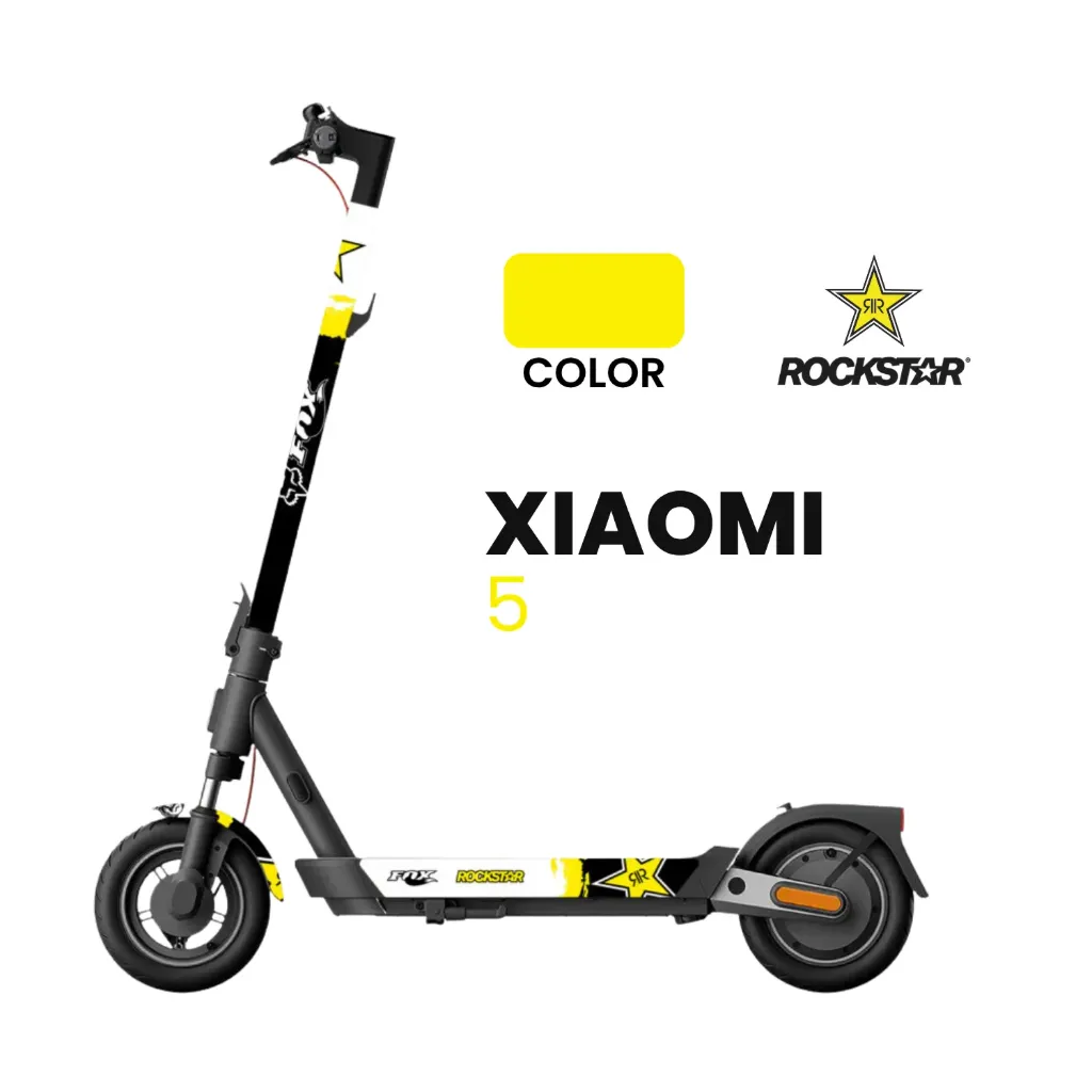 Vinilo RockStar Amarillo para Xiaomi 5 - 5 PRO - 5 MAX (5)