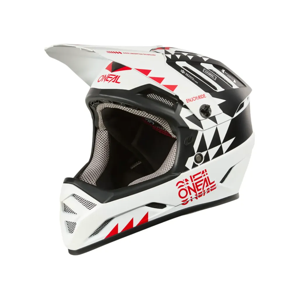 Casco Integral Oneal Backflip Knox Blanco y Negro