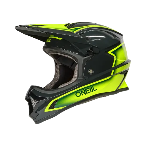Casco Integral Oneal Sonus Split Gris y Amarillo