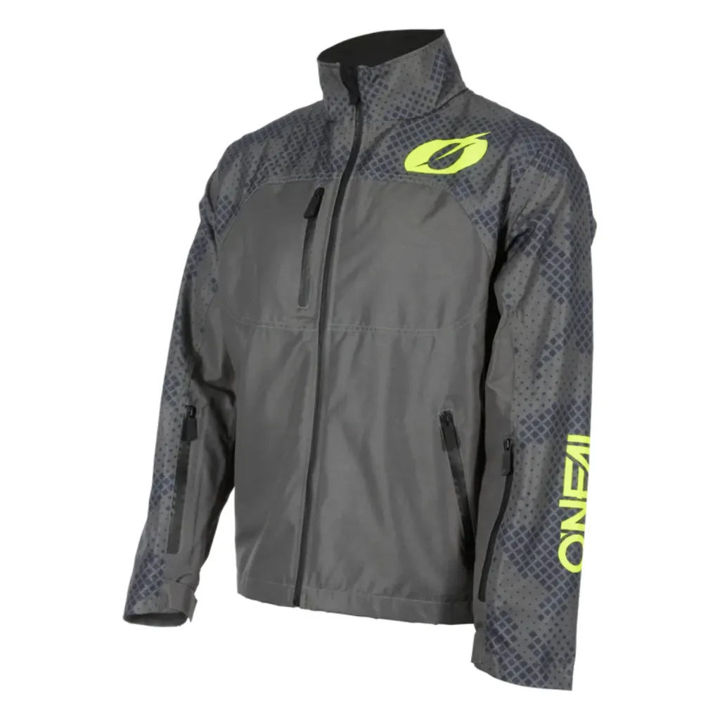 Chaqueta Impermeable Oneal Shore Rain Gris