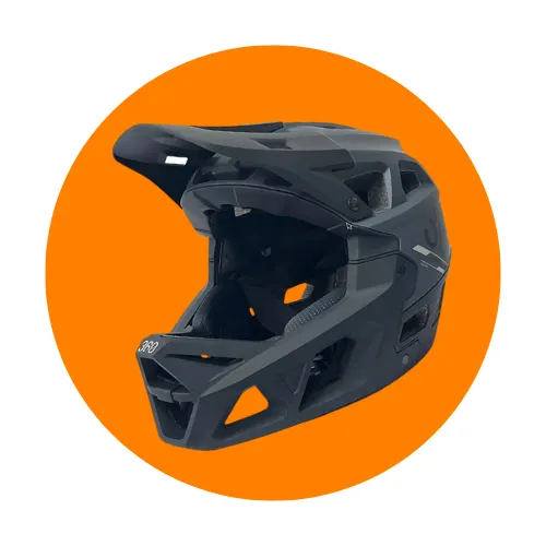 Casco Integral - Negro/Azul L