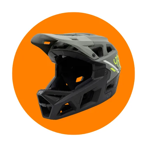 [B2B-CASC42] Casco Integral - Negro/Gris L