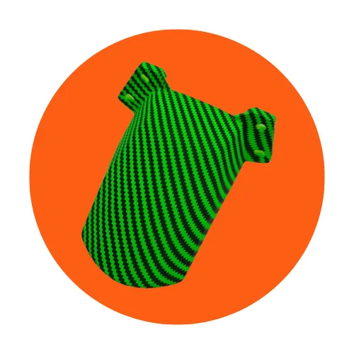 [B2B-GUA61] Guardabarros delantero Ecoxtrem M41 - Verde