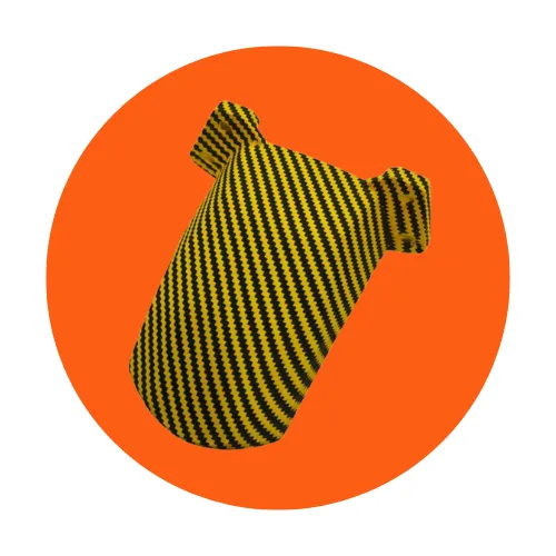 [B2B-GUA62] Guardabarros delantero Ecoxtrem M41 - Amarillo