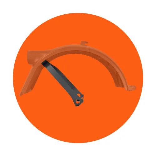 [B2B-GUA68] Soporte de guardabarros trasero - Xiaomi Elite