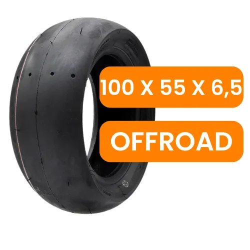 [B2B-CUB58] Cubierta Tubeless 100/55-6,5 - Slick