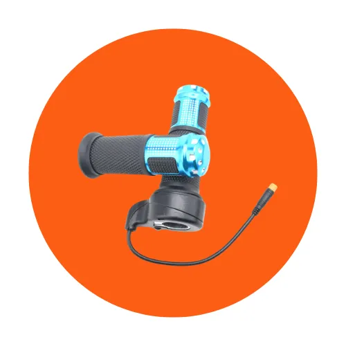 [B2B-PUN27] Acelerador de puño T4 - waterproof Azul