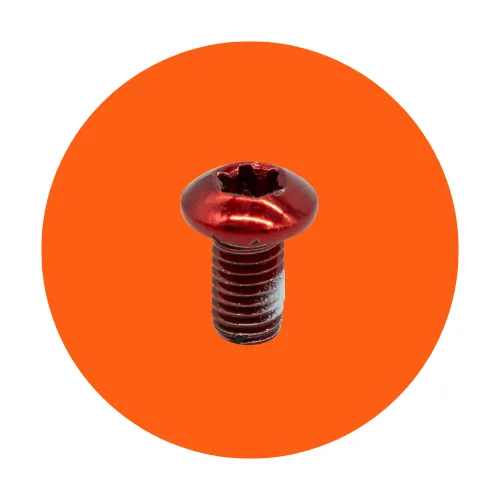 [B2B-MAS41] Tornillos M5x10 para discos de freno - Rojo