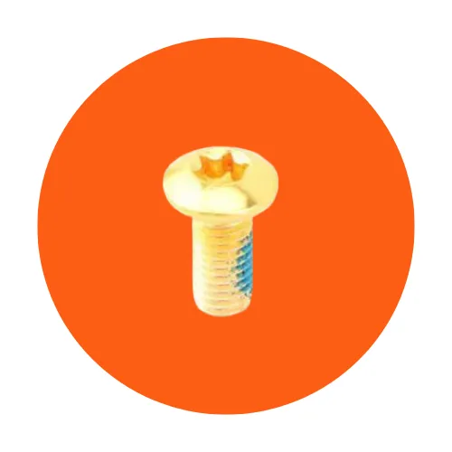 [B2B-MAS43] Tornillos M5x10 para discos de freno - Amarillo