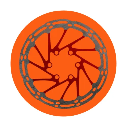 [B2B-DISC28] Disco de freno 140 6H - Modelo 2 - Rojo