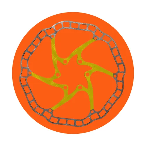 [B2B-DISC32] Disco de freno 160 6H - Modelo 3 - Amarillo