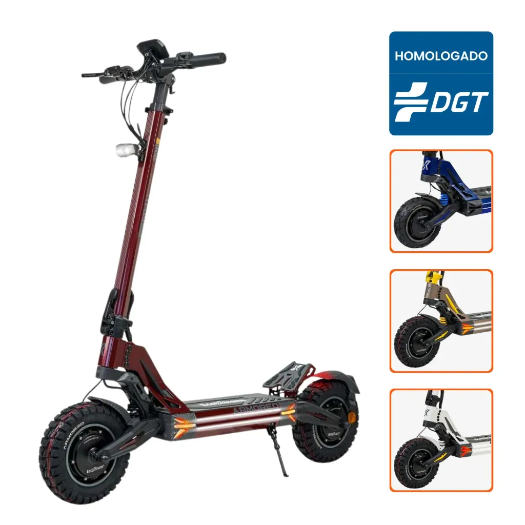 Patinete Eléctrico Ecoxtrem M41 Armored Dual