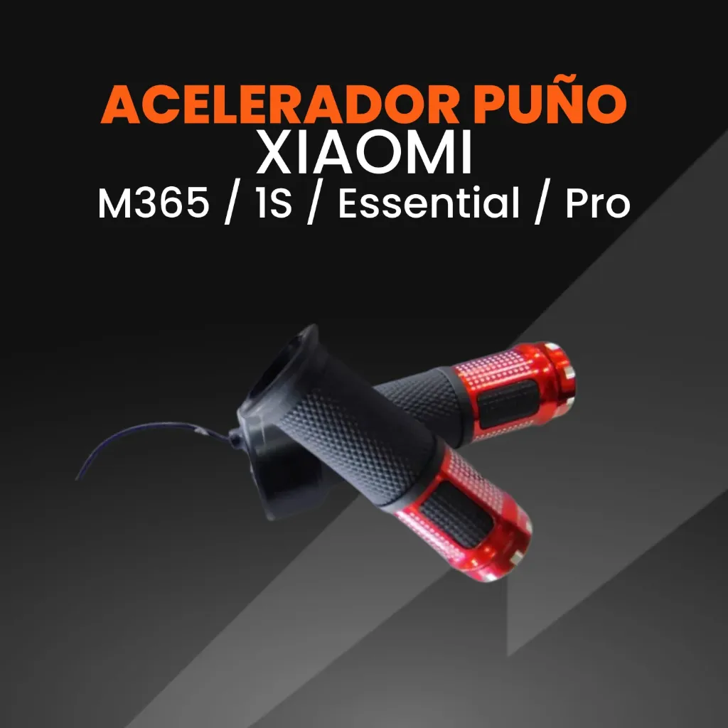 Acelerador de puño para Xiaomi (Rojo)