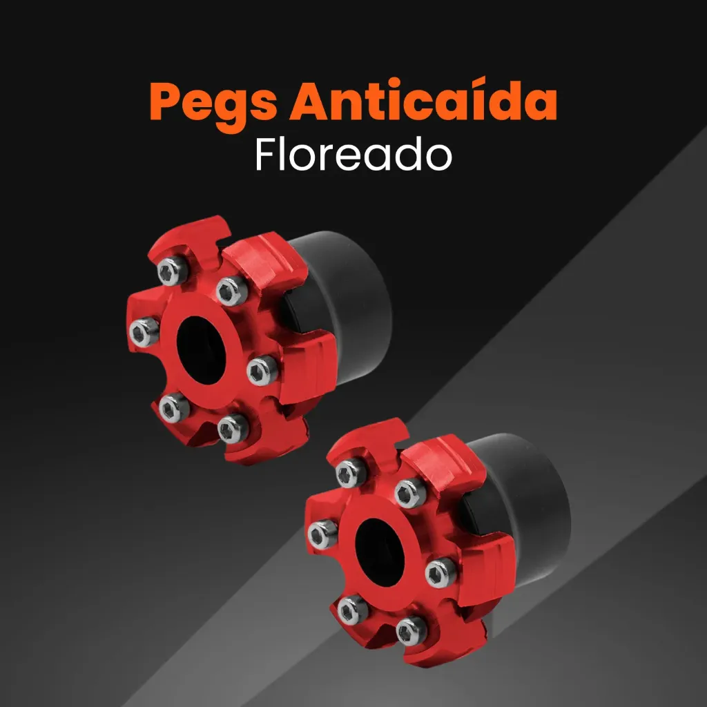 Pegs Floreado Anticaída para Patinete Eléctrico